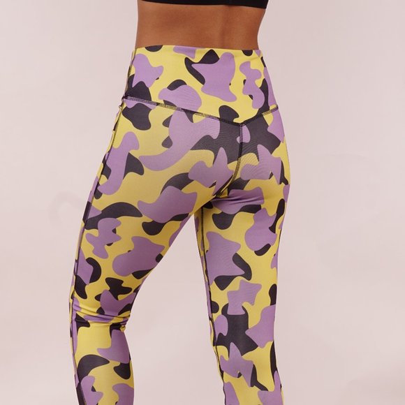 Camo Leggings Yoga Pants Dry-Fit - Picture 2 of 4